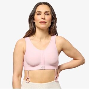 Masthead Elizabeth Pink Surgical Bra Style 042 Post-Op Recovery XL Front Closure